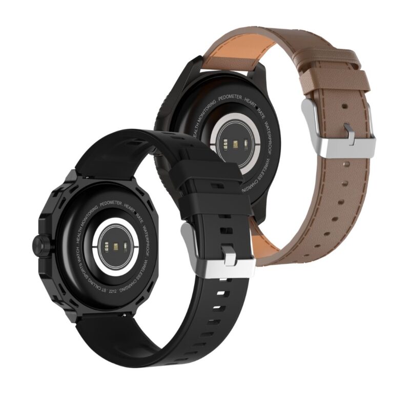 Smartwatch con 2 manillas y 2 diales VIDVIE SW1610 - Negro
