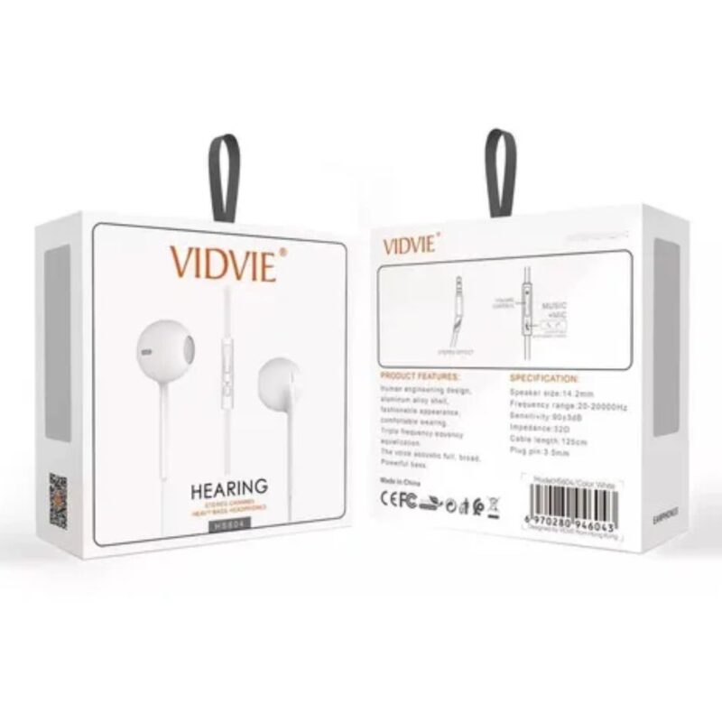 Audifonos Alambricos Vidvie HS604