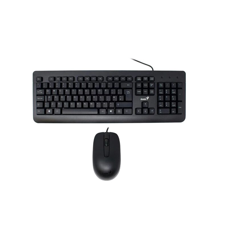 Combo Teclado y Mouse alambrico USB Genius KM-160