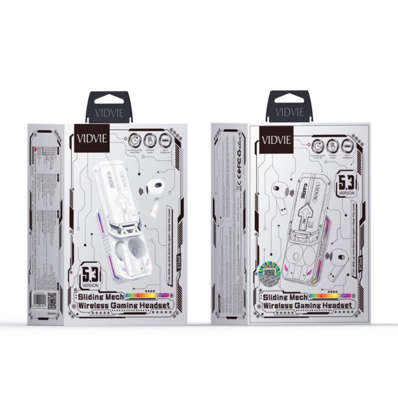 Audifonos Inalambricos Gamer VIDVIE BT868 - Blanco