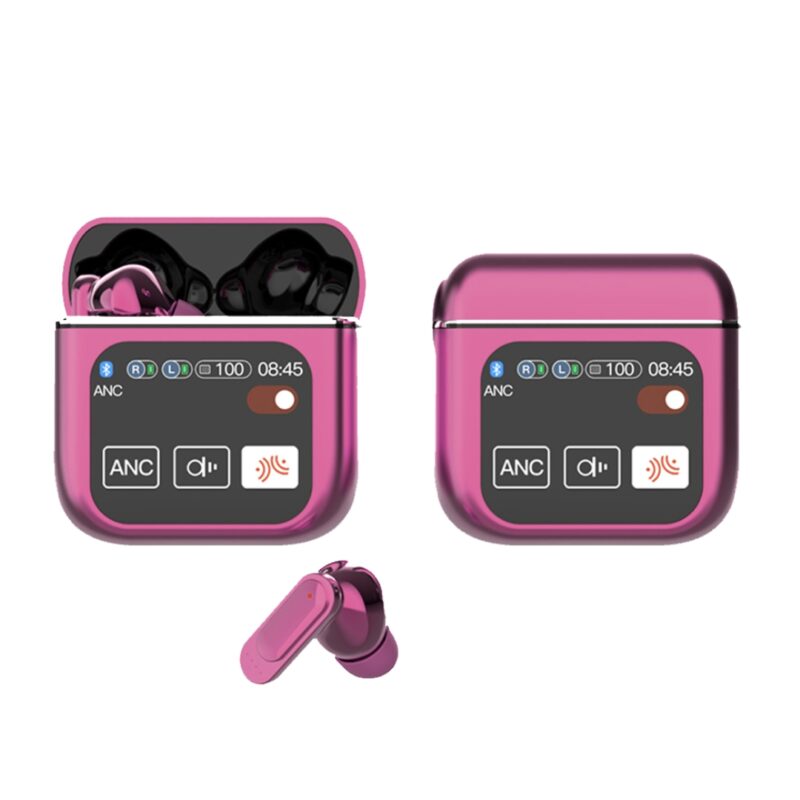 Audífonos Inalambricos Pantalla Táctil  SE-60 TWS Jaltech - Rosa