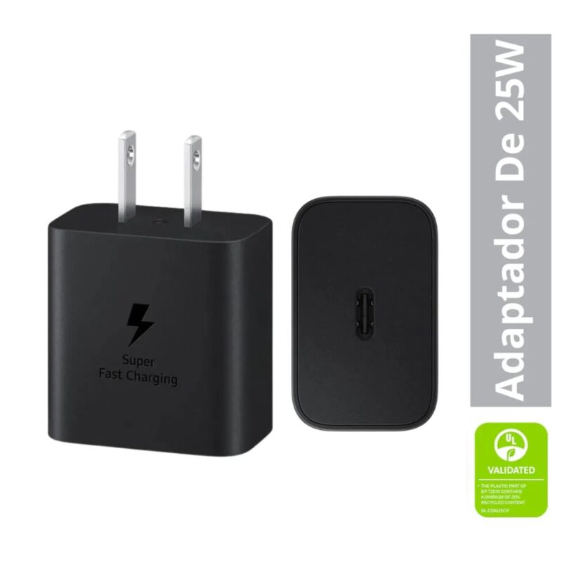 Cargador original Samsung 25W Carga rápida USB-C EP-T2510
