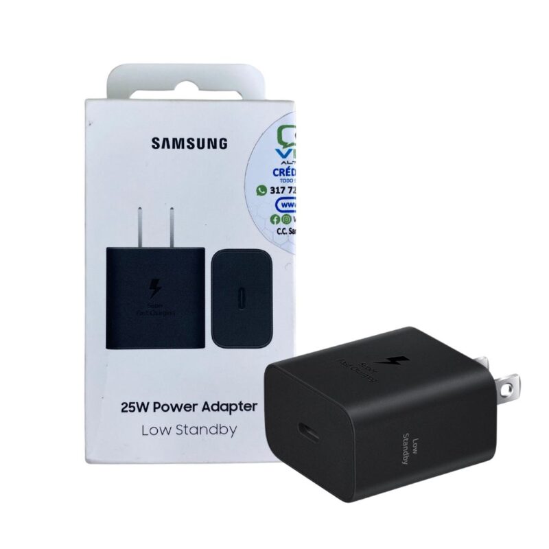 Cargador original Samsung 25W Carga rápida USB-C EP-T2510
