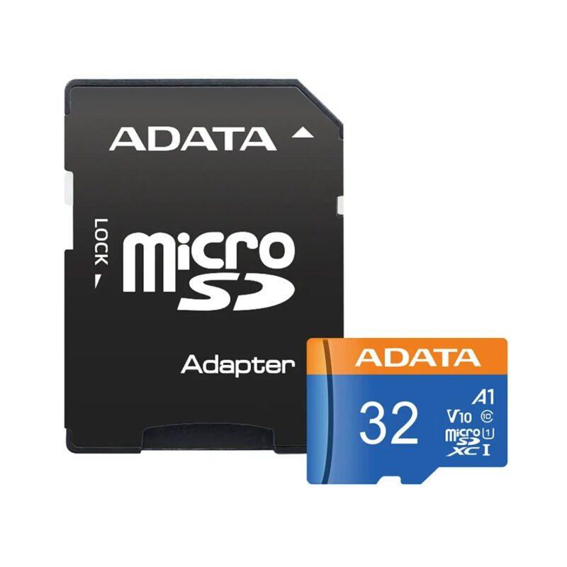 Memoria Micro SD Adata 32GB Clase 10 con adaptador SD