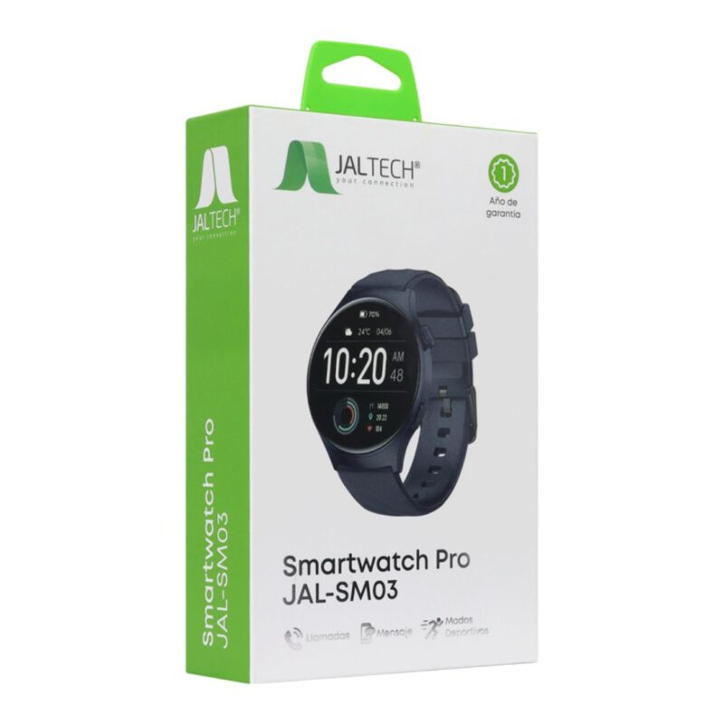 Smartwatch Pro JAL-SM03 Jaltech - Negro
