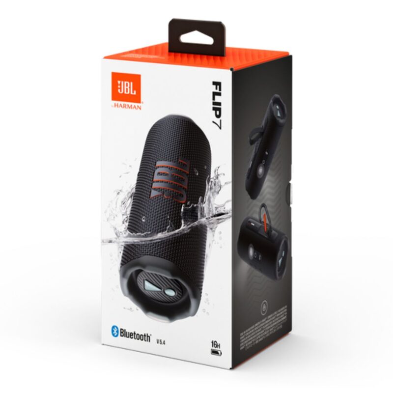 Parlante Bluetooth JBL Flip 7 35W- Negro